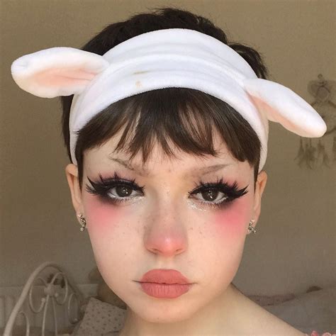 cute doll makeup look