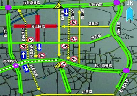 青岛市区新增6条单行线 详细调流图公布(图) - 青岛新闻网
