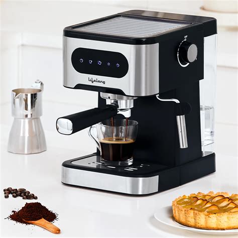 Buy Lifelong 1350 W Digital Espresso Coffee Maker & Cold Brew Coffee ...