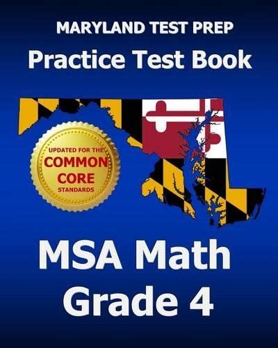 Buy Maryland Test Prep Practice Test Book MSA Math Grade 5 by Test ...