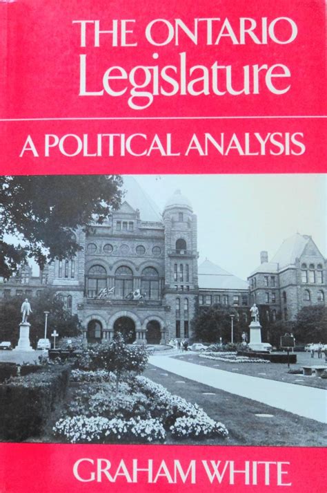 Buy The Ontario Legislature: A Political Analysis Book Online at Low ...