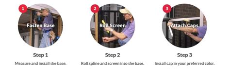 Image result for Installing Screen Tight Screening System