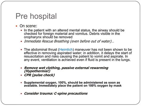 Drowning and electrical injuries | PPTX