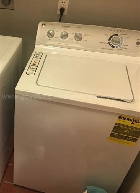 GE Top loading Washing Machine | AllSurplus