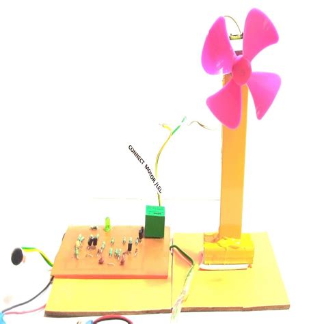 SRROBOTICS Clap Control Fan |10 METER RANGE | FAST WORKING | BEAST ...