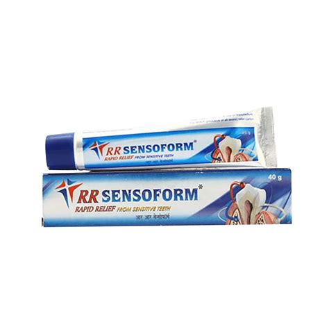 Buy RR SENSOFORM PASTE 80GM Online & Get Upto 60% OFF at PharmEasy