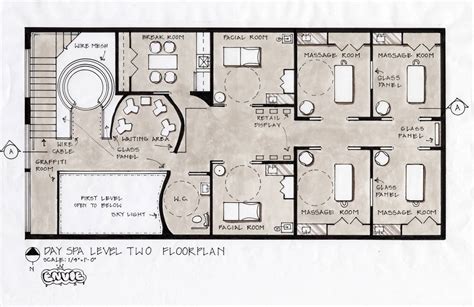 Spa Level 2 Floor Plan