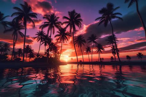 Purple Sunset Palm Tree Images – Browse 9,291 Stock Photos, Vectors, and Video | Adobe Stock