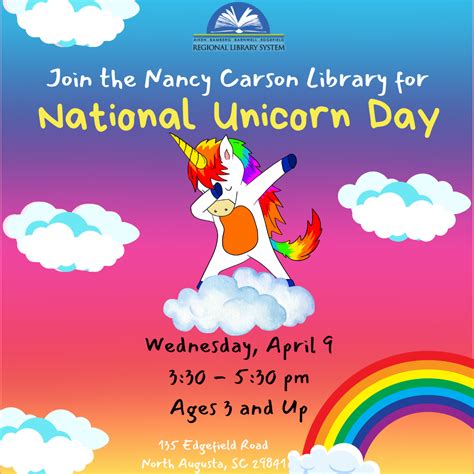 National Unicorn Day – ABBE Regional Library System