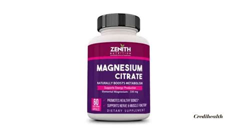 Top 5 Magnesium Citrate Benefits (And Side Effects) | Credihealth
