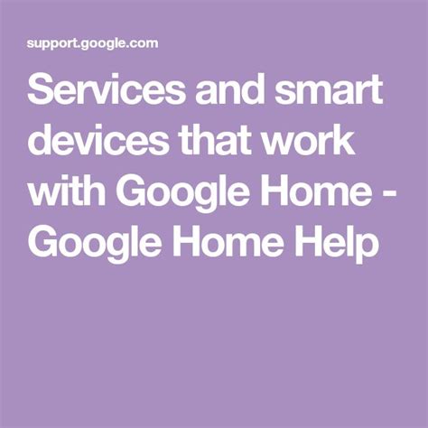 smart home devices google assistant