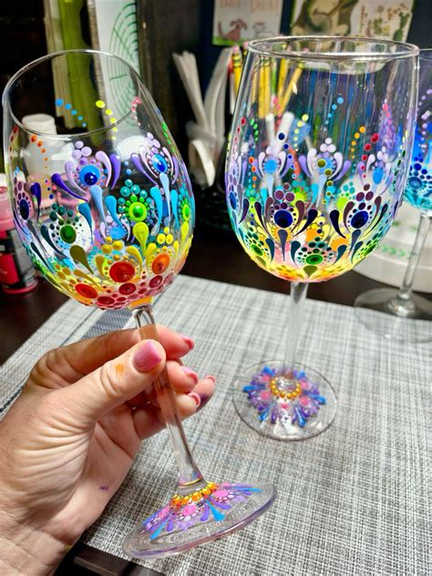 32 Painted wine glasses ideas | diy wine glasses, diy wine glasses ...