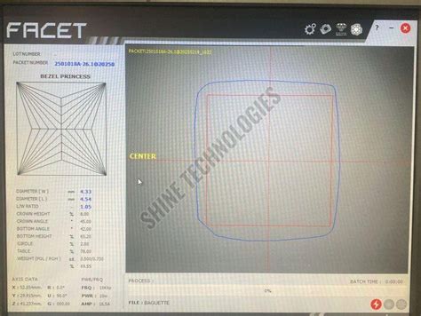 Laser Facet Cutting Software in Surat India