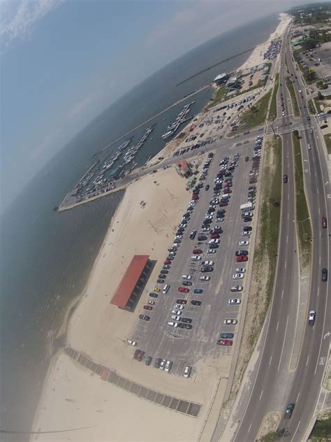Aerial View of Long Beach, Mississippi