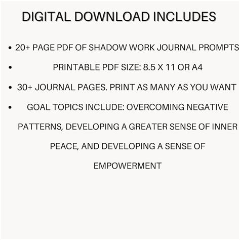Image result for Shadow Work Journal Prompts
