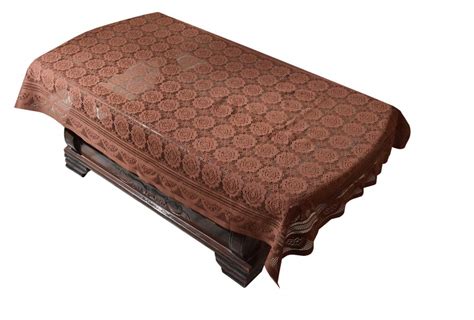 Buy Be Wild Floral Cotton 4 Seater Centre Table Cover (Design 4) Online ...