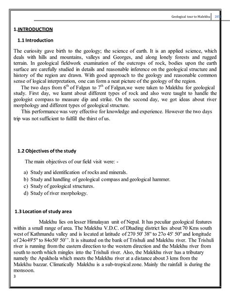 Engineering Geology I Report-MALEKHU | DOCX