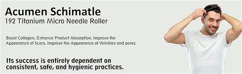 Buy Acumen Schimatle 192 Titanium Micro Needle Roller for Hair regrowth ...