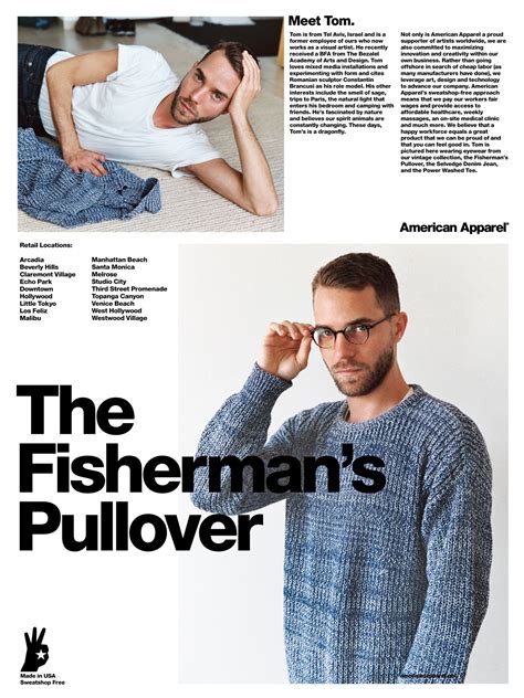 American Apparel Ads Men