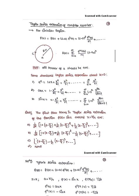Tensor analysis - Lecture notes - Mathematics 1 - Studocu