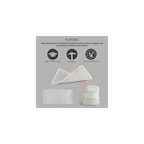 Indeed BUY Rust-Proof Glow License Plate Frame for Automotive India | Ubuy