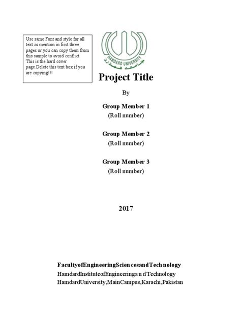 Image result for Project Report Examples