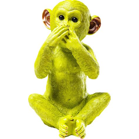 Alcancía Monkey Iwazaru verde - KARE Chile