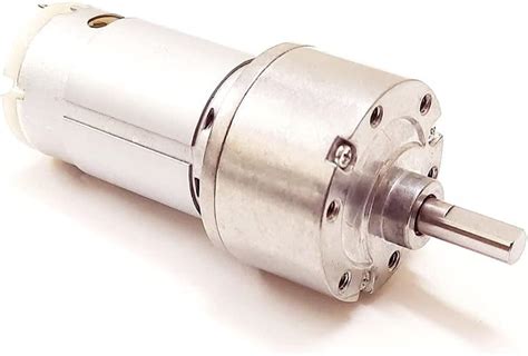 QBM 12V DC Geared Motor 200-1000 RPM High Torque DC Gear Motor for DIY ...