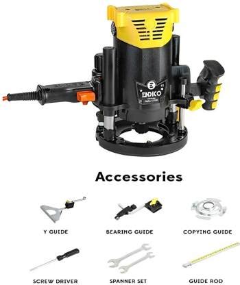 endico Electric Wood Working Router/Trimmer 1300W PARA-12TPR Rotary ...