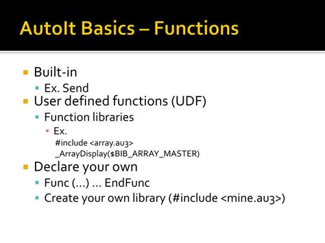 Image result for AutoIt Syntax