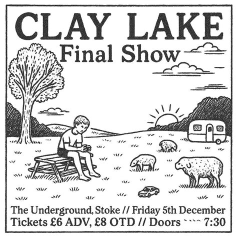 CLAY LAKE | FINAL SHOW, 2 Morley St, Stoke-on-Trent, Stoke On Trent, 5 ...