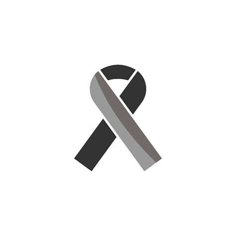 Modelos de design vetorial de ícones de fitas de câncer | Vetor Premium