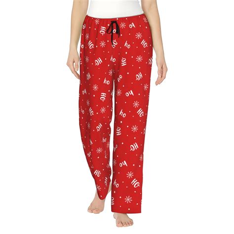 Bingfone Pajamas for Women,Christmas Pajama Pants with Pockets-X-Large ...