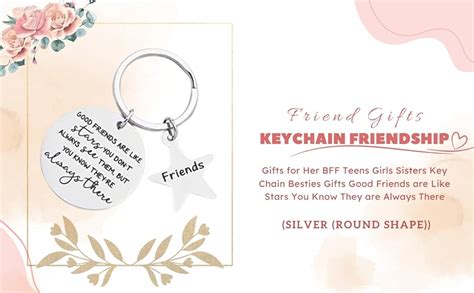 Shree Shyam Craft Friend Gifts Keychain BFF Teens Girls Sisters Key ...