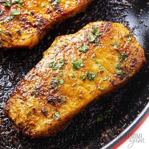 Cast Iron Pork Chops (So Juicy!) - Wholesome Yum