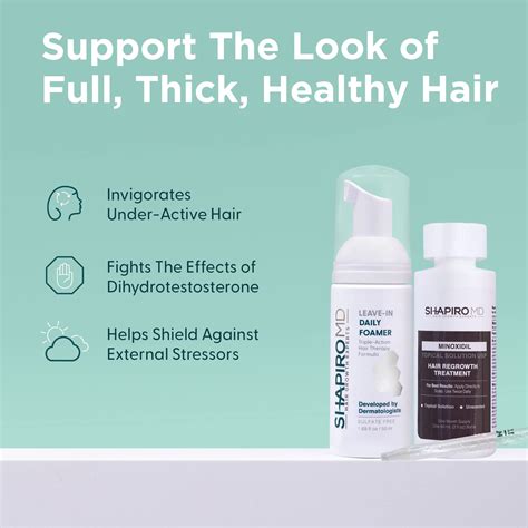 Buy Women’s Hair Regrowth Travel Kit: Leave-In Foamer, 2% Minoxidil ...