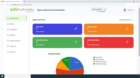Student Management System Template Free Download - Totally Free Printables