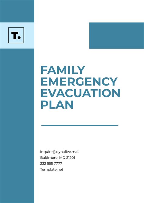 Free Evacuation Plan Template to Edit Online