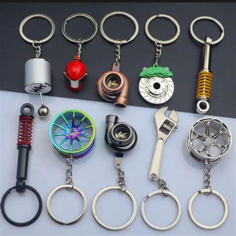 5 Pcs Set Metal Keychains Mix Designs – Kaarr