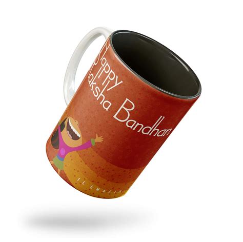 Buy Tee Mafia Brother Sister Microwave & Dishwasher Safe Inside Black ...