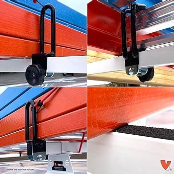 Promaster Van Accessories Vantech Heavy Duty 3-Bar Steel Ladder Rack ...