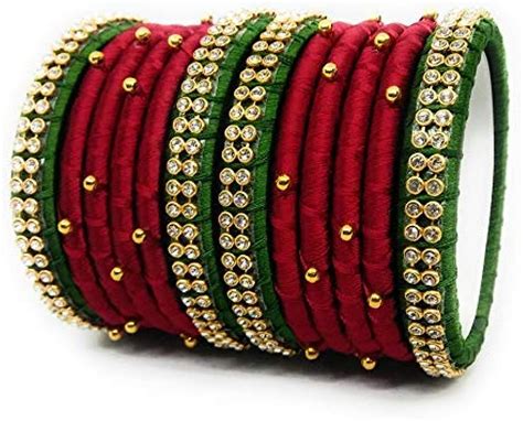 Image result for Thread Bangles Designs