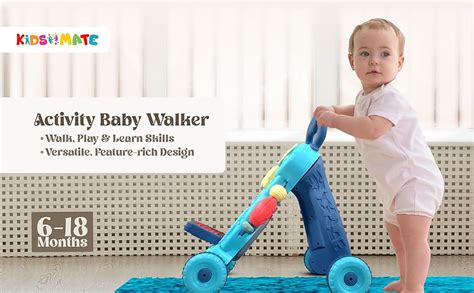 Buy Kidsmate Baby Activity Walker | Push Walker for Babies 6-18 Months ...