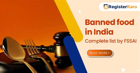 Food Banned by FSSAI: Complete List & Reasons