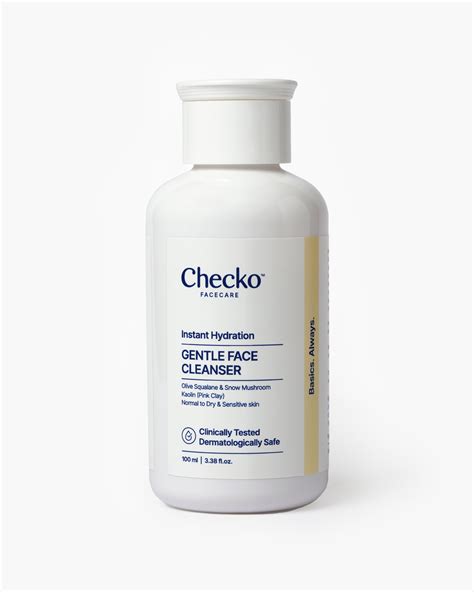 Gentle Face Cleanser (100 ml) – Checko Facecare - Basics. Always.