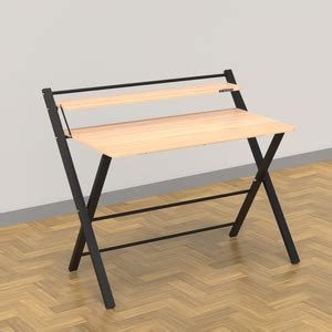 InnoFur Meleti Folding Study Desk | Foldable Office Table | Adjustable