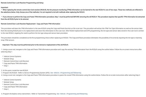 Image result for Programming a TPMS Receiver Module