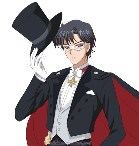 Sailor Moon Crystal style fan art: Tuxedo Kamen by starca on DeviantArt ...