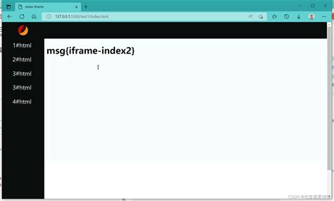 简易iframe-前端web网页设计(iframe标签运用)_iframe框架页面布局-CSDN博客