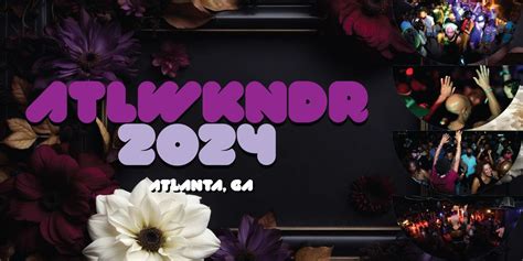 The Atlanta Weekender/ATLWKNDR 2024, Atlanta, Georgia, 29 August to 2 ...